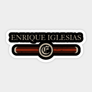 Proud Name Iglesias Distressed Birthday Gifts Vintage Styles Sticker